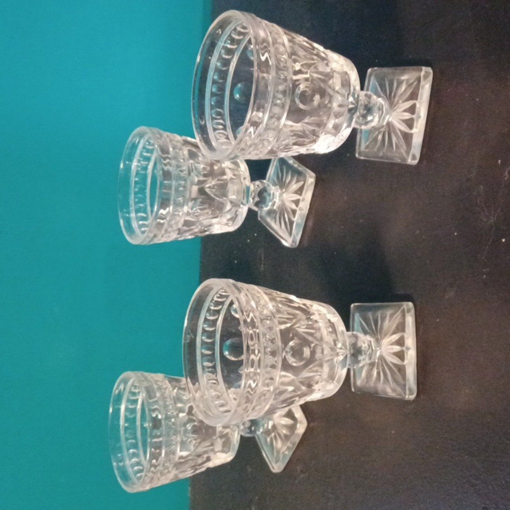 Vintage Indiana Glass Park Lane Colony Glasses Set of 4